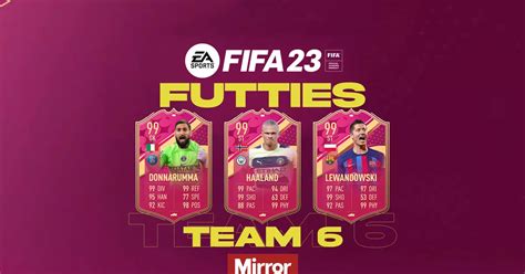 futties team 6|FIFA 23 Futties Team 6 revealed with 99